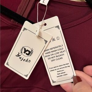 Amazon Women's Dress in Burgundy